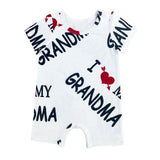 Maxbell Newborn Cartoon Pyjama Playsuit Breathable for Outdoor Holiday Wedding Party 3 to 6 Months