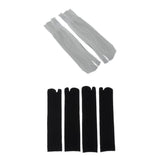 Maxbell 3 Pairs Split 2 Toe Flip Flop Socks Tabi/Ninja/Geta Socks Unisex Gray+Black