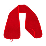 Maxbell Adults Bib Scarf Versatile for Eating Convenient Dining Bib for Women Red