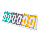 Scoreboard Score Keeper for Sports Games P.E Classroom Activities Volleyball Green Gray Yellow