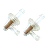 Maxbell 2x Inline Filter Cups Replacement for ATV Gardening Equipments Tractors