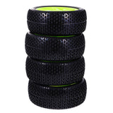 Maxbell 4 Pieces 112mm Rubber Off Road Tyre Tires Wheel Rim for 1:8 Scale RC Car - Aladdin Shoppers
