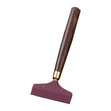 Maxbell Wiper Tea Scraping Tool Wooden Tea Leaf Brush for Office Apartment Household XL