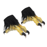 Eagle Claw Gloves Carnival Bar Women Men Bald Eagle Paws Halloween Hawk Hand