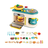 Maxbell Kitchen Playset with Oven Oven Play Kitchen Accessory for Education Birthday green