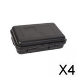 Maxbell 4xTool Box Dust Resistant Storage Case for Camping Backpacking Accessories S Black