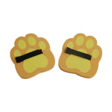 Maxbell Jumping Pedals 1 Pair EVA Lightweight Padfoot Jumping Toy for Outdoor Sports orange