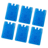 Maxbell 6x Ice Boxes Sturdy Cold Chain Transport Box for Air Conditioning Travel Fan Blue Snowflake