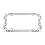 Maxbell License Plate Frame US Standard Universal Rustproof Lincense Plate Tag Cover