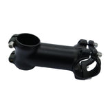 Maxbell Bike Stem Sturdy Easy Installation Lightweight Professional Compatible Black Length 8 cm