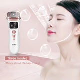 Maxbell 3 in 1 Portable Mini Hifu at Home RF EMS Anti-Wrinkle Beauty Massage Skin Lifting Device Korean