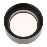 0.7X Barlow Auxiliary Objective Lens Optical Glass for Stero Microscope - 48mm Mounting Thread W.D 120mm (Black,Pack of 1) - Aladdin Shoppers