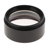0.7X Barlow Auxiliary Objective Lens Optical Glass for Stero Microscope - 48mm Mounting Thread W.D 120mm (Black,Pack of 1) - Aladdin Shoppers