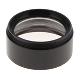 0.7X Barlow Auxiliary Objective Lens Optical Glass for Stero Microscope - 48mm Mounting Thread W.D 120mm (Black,Pack of 1) - Aladdin Shoppers