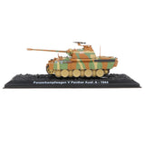 1:144 Scale Alloy German Battlefield PzKpfw V Panther Ausf.A-1944 Diecast Army Tank Destroyer Vehicle Model Toy - Aladdin Shoppers