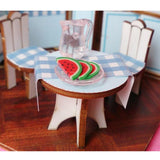 1:24 Wooden 3D Dolls House Model Handicrafted Miniature Kit With Full Furniture Set Birthday Christmas Gifts - Aladdin Shoppers