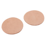 1 Pair 80mm Round Leather for Bell Shaped Leather Craft Mold Tool Fit 30mm - Aladdin Shoppers