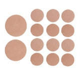 1 Pair 80mm Round Leather for Bell Shaped Leather Craft Mold Tool Fit 30mm - Aladdin Shoppers