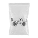 1 Pair Fashion Men's French Cuff Links Black Agate Round Copper Cufflinks - Aladdin Shoppers
