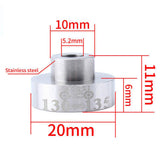 1 Piece Bike Hub Rear Tube Shaft Conversion Seat Adapter 130 to 135mm Extension, Corrosion Resistance and Rust Resistance - Aladdin Shoppers