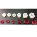 1 Set / 18pcs DIY Assorted Ring Shapes Sugar Craft Silicone Moulds Cake Decor Baking Accessory Chocolate Soap Molds 3D - Aladdin Shoppers