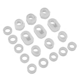 1 Set / 18pcs DIY Assorted Ring Shapes Sugar Craft Silicone Moulds Cake Decor Baking Accessory Chocolate Soap Molds 3D - Aladdin Shoppers