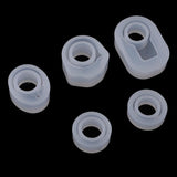 1 Set / 18pcs DIY Assorted Ring Shapes Sugar Craft Silicone Moulds Cake Decor Baking Accessory Chocolate Soap Molds 3D - Aladdin Shoppers