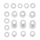 1 Set / 18pcs DIY Assorted Ring Shapes Sugar Craft Silicone Moulds Cake Decor Baking Accessory Chocolate Soap Molds 3D - Aladdin Shoppers