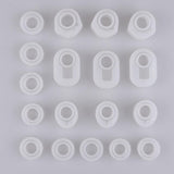 1 Set / 18pcs DIY Assorted Ring Shapes Sugar Craft Silicone Moulds Cake Decor Baking Accessory Chocolate Soap Molds 3D - Aladdin Shoppers