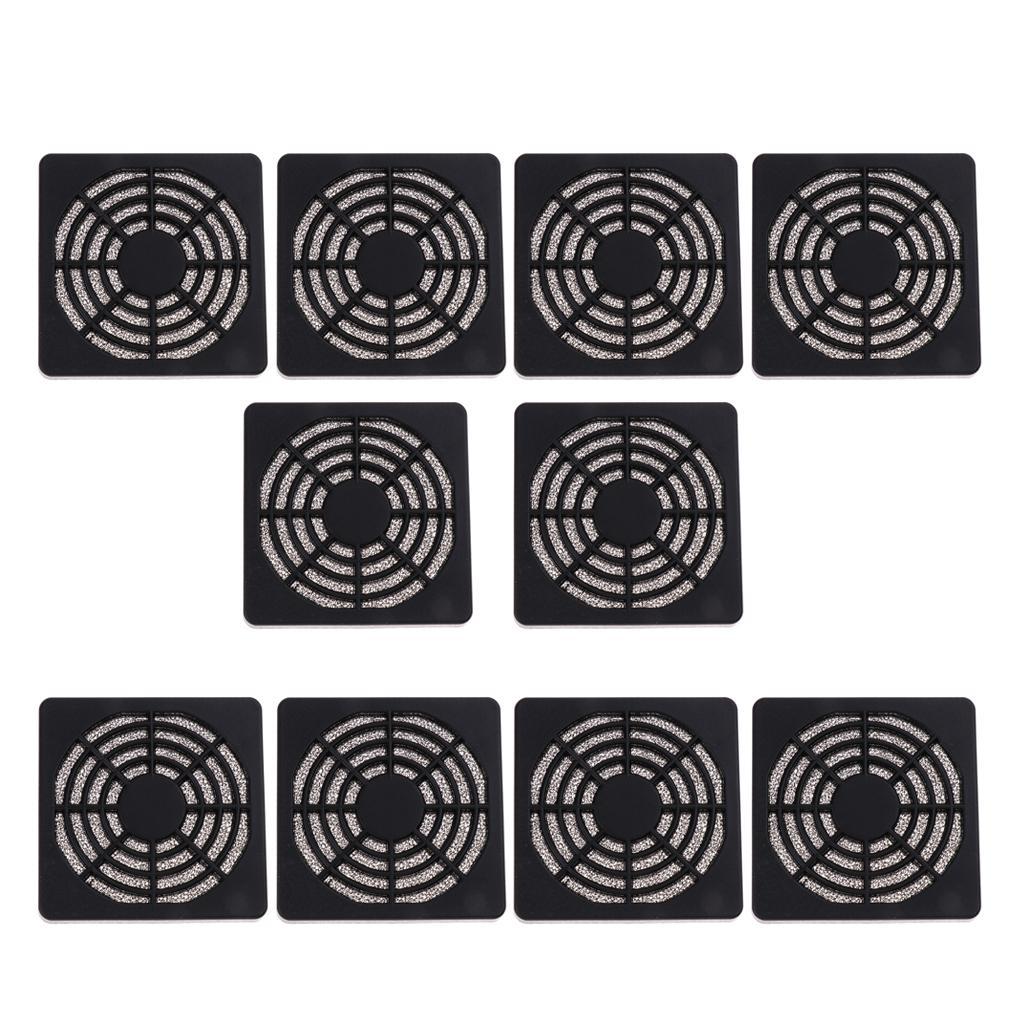 10 Pcs Dustproof Mesh Dust Filter Guard for 60mm PC Computer Case Fan - Aladdin Shoppers