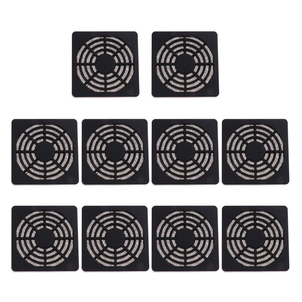 10 Pcs Dustproof Mesh Dust Filter Guard for 60mm PC Computer Case Fan - Aladdin Shoppers