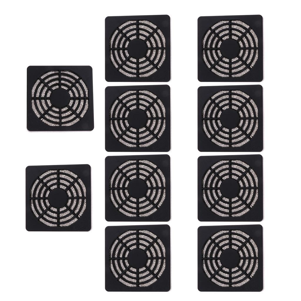 10 Pcs Dustproof Mesh Dust Filter Guard for 60mm PC Computer Case Fan - Aladdin Shoppers