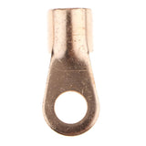 Maxbell 10 Pieces 200A Open Cable Wire 10.2mm Terminal Connector Copper Lugs Kits