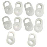 10 Pieces Earbuds Silicone Ear Tips Earpads for Earphones Speaker Diameter of 7-12mm - Aladdin Shoppers