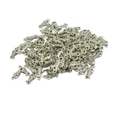 100 Pieces Alloy Nautical Fish Bone Necklace Pendant Connector DIY Craft Supplies - Aladdin Shoppers