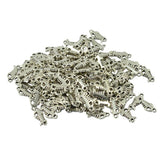 100 Pieces Alloy Nautical Fish Bone Necklace Pendant Connector DIY Craft Supplies - Aladdin Shoppers