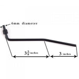 Maxbell Electric Guitar Tremolo System Arm Whammy Bar Black