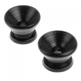 Maxbell 2 x Black Plating Strap Lock for Electric Acoustic Guitar Bass