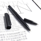 Maxbell Black Plastic Magic Trick Ball Pen Thru Bill Penetration Toy