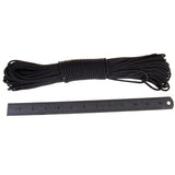 Maxbell 100ft Paracord 550 Parachute Cord 7 Strand Outdoor Survival Black