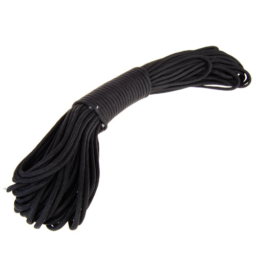Maxbell 100ft Paracord 550 Parachute Cord 7 Strand Outdoor Survival Black
