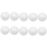 Maxbell 10 x 4cm White Modelling Craft Polystyrene Foam Ball Sphere