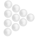 Maxbell 10 x 4cm White Modelling Craft Polystyrene Foam Ball Sphere