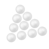 Maxbell 10 x 4cm White Modelling Craft Polystyrene Foam Ball Sphere