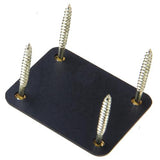 Maxbell Gold Neck Plate w/ Screws For Fender Strat Electric Guitar