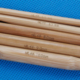 Maxbell 12 Sizes Afghan Tunisian Carbonized Bamboo Crochet Hooks 3.0-10.0mm