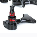 Maxbell 2 Pairs Black String Tuning Pegs Machine Heads for Electric Bass 2L + 2R