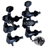 Maxbell 6pcs Sealed Guitar String Tuning Pegs Tuners Machine Heads 6R