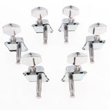 Maxbell 3 Pairs Semiclosed Guitar String Tuning Pegs Tuners Machine Heads 3L + 3R