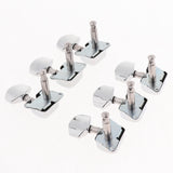 Maxbell 3 Pairs Semiclosed Guitar String Tuning Pegs Tuners Machine Heads 3L + 3R